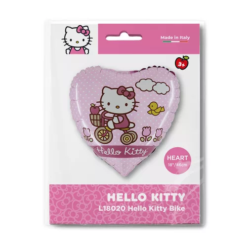 Fóliový balón Hello Kitty Bike 46 cm