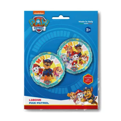 Fóliový balón Paw Patrol Šťastný 46 cm