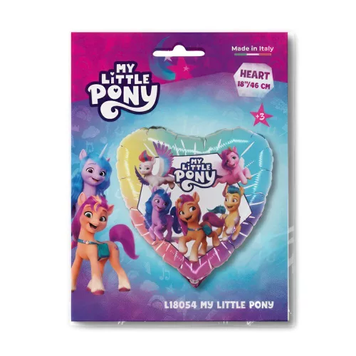 My Little Pony Herz-Folienballon 46 cm