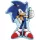 Sonic a sündisznó Larrikin fólia lufi 71 cm
