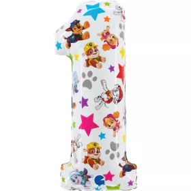 Fóliový balón Paw Patrol hviezdička číslo 1 66 cm
