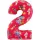 CoComelon Red 2-es szám fólia lufi 66 cm