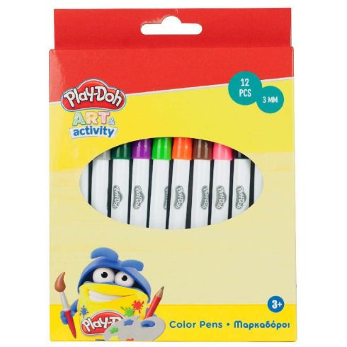 Play-Doh Art kimosható filctoll 12 db-os