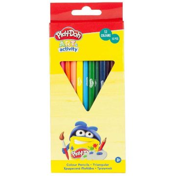 Play-Doh Art háromszögletű színes ceruza 12 db-os