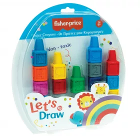 Fisher-Price Farebné ceruzky Let's Draw, 13 kusov