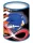 Kovový držiak na ceruzky Sonic the Hedgehog Get Me 10,5 cm