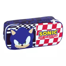   Klasický peračník Sonic the Hedgehog s 2 priehradkami, 26 cm
