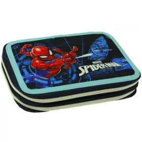 Spiderman Dark Stiftehalter mit 2 Ebenen