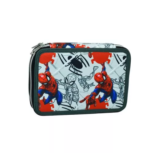 Nástenný držiak na perá Spiderman, plyšový, 2-úrovňový