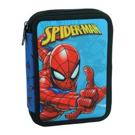 Dvojvrstvový držiak na perá Spiderman Evergreen
