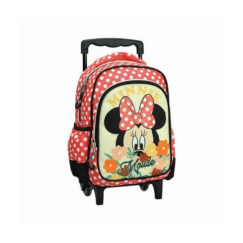 Disney Minnie Floral gurulós ovis hátizsák, táska 30 cm