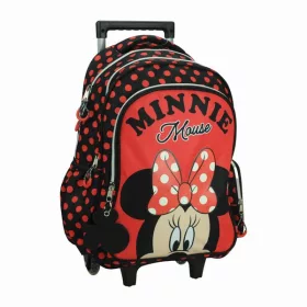 Disney Minnie Red Dots gurulós iskolatáska, táska 46 cm