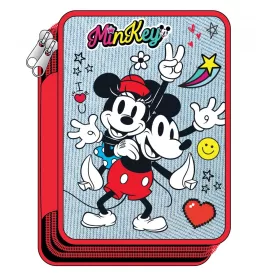 Držiak na perá Disney Minnie Mickey s 2 úrovňami