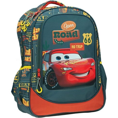 Disney Verdák Road iskolatáska, táska 46 cm