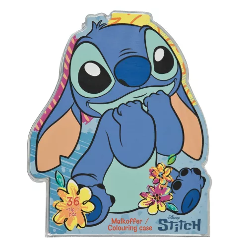 Disney Lilo a Stitch, Câinele Steaua - Súprava papierových pier s perom, 36 kusov