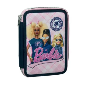 Barbie Mode Federmäppchen gefüllt mit 2 Schichten