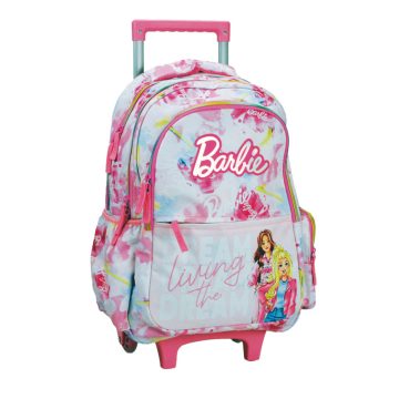 Barbie Paints gurulós iskolatáska, táska 46 cm