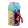 Barbie Happy Thoughts Trinkflasche mit Strohhalm und Aufhänger, 450 ml