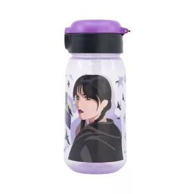 Wednesday Nevermore Academy Plastikstrohhalmflasche 510 ml