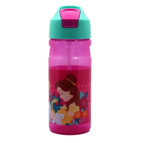 Plastová fľaša so slamkou Disney Princezné Jar 500 ml