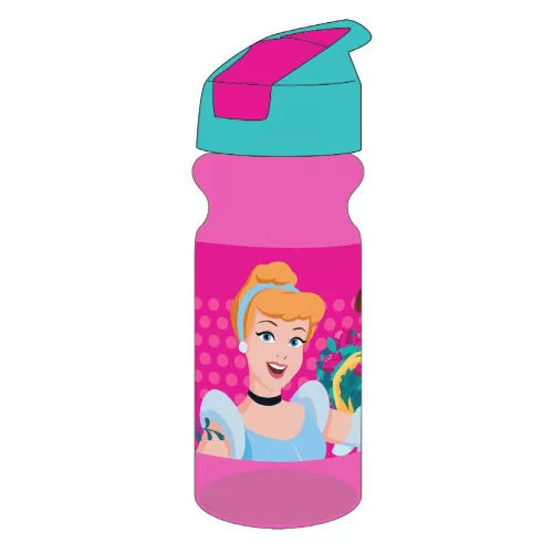 Plastová fľaša so slamkou Disney Princezné Jar 500 ml