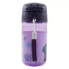 Fľaša na pitie Disney Frozen Modern Magic so slamkou a vešiakom, 350 ml