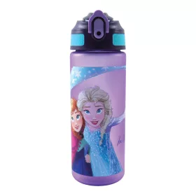   Plastová fľaša na pitie Disney Frozen Modern Magic s matnou slamkou, 600 ml