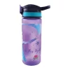 Plastová fľaša na pitie Disney Frozen Modern Magic s matnou slamkou, 600 ml