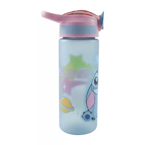 Disney Lilo a Stitch, Votrelec 626 plastová matná fľaša so slamkou 600 ml