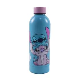   Disney Lilo & Stitch, Alien 626 Edelstahlflasche mit Schraubverschluss, 530 ml