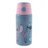 Disney Lilo a Stitch, hviezdny psík Votrelec hliníková fľaša s slamkou a vešiakom 500 ml