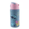 Disney Lilo a Stitch, hviezdny psík Votrelec hliníková fľaša s slamkou a vešiakom 500 ml
