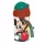 Plastová fľaša so slamkou Disney Mickey Nature s vešiakom 500 ml