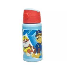   Hliníková fľaša s slamkou Paw Patrol Forever s vešiakom 500 ml