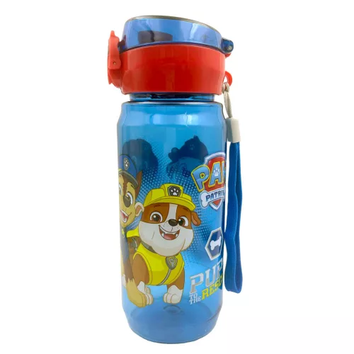 Plastová fľaša Paw Patrol Best Team s vešiakom, 600 ml