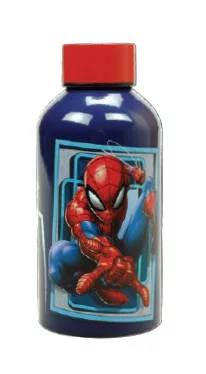 Hliníková fľaša Spiderman World so skrutkovacím uzáverom 500 ml