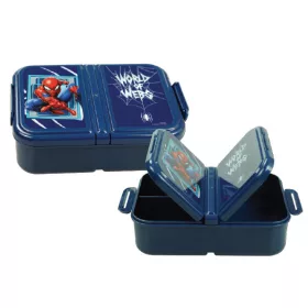 Spiderman World Lunchbox mit mehreren Fächern, Sandwichbox