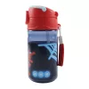Svietiaca plastová fľaša na vodu Spiderman Spidey so slamkou a vešiakom, 350 ml