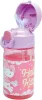 Plastová fľaša Hello Kitty Unicorn so slamkou a vešiakom 350 ml