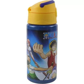   Hliníková fľaša One Piece Crew s vešiakom a slamkou 500 ml
