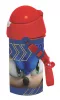 Plastová fľaša Sonic the Hedgehog Speed ​​​​so slamkou a vešiakom 500 ml