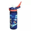 Sonic a sündisznó Totally Faster műanyag matt szívószálas kulacs 600 ml