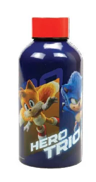 Hliníková fľaša Sonic the Hedgehog Hero Trio so skrutkovacím uzáverom 500 ml