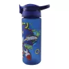 Plastová fľaša na pitie Sonic the Hedgehog Fast Lane s matnou slamkou, 600 ml
