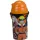Naruto Fire műanyag szívószálas kulacs akasztóval 500 ml