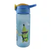 Stumble Guys Hut, matná plastová fľaša na pitie so slamkou, 600 ml