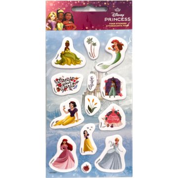   Disney Hercegnő Create Your Story pufi szivacs matrica szett