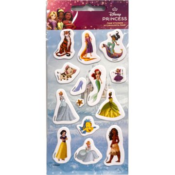 Disney Hercegnő Friends pufi szivacs matrica szett