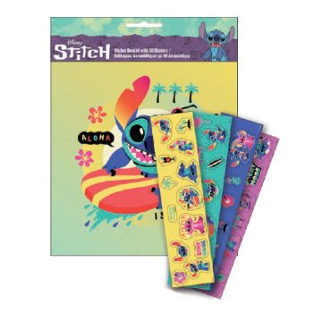   Disney Lilo és Stitch, A csillagkutya matricás album 50 db matricával