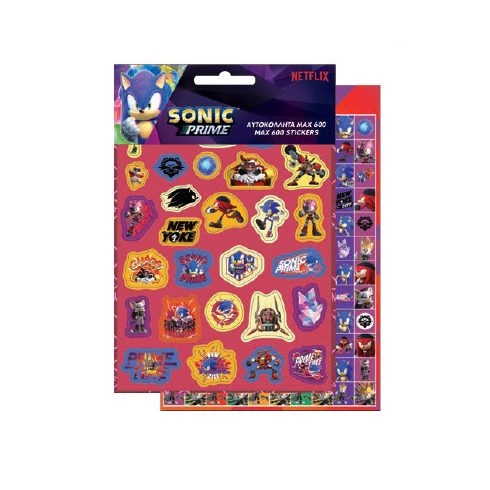 Sonic a sündisznó Chaos 600 darabos matrica szett